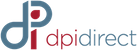 DPI Direct - Logotipo de marketing de impresión