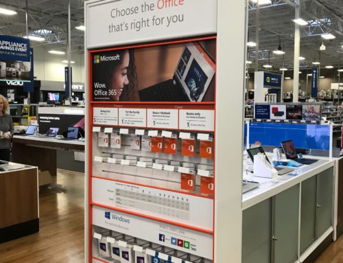 Microsoft – Best Buy Fixture Graphics