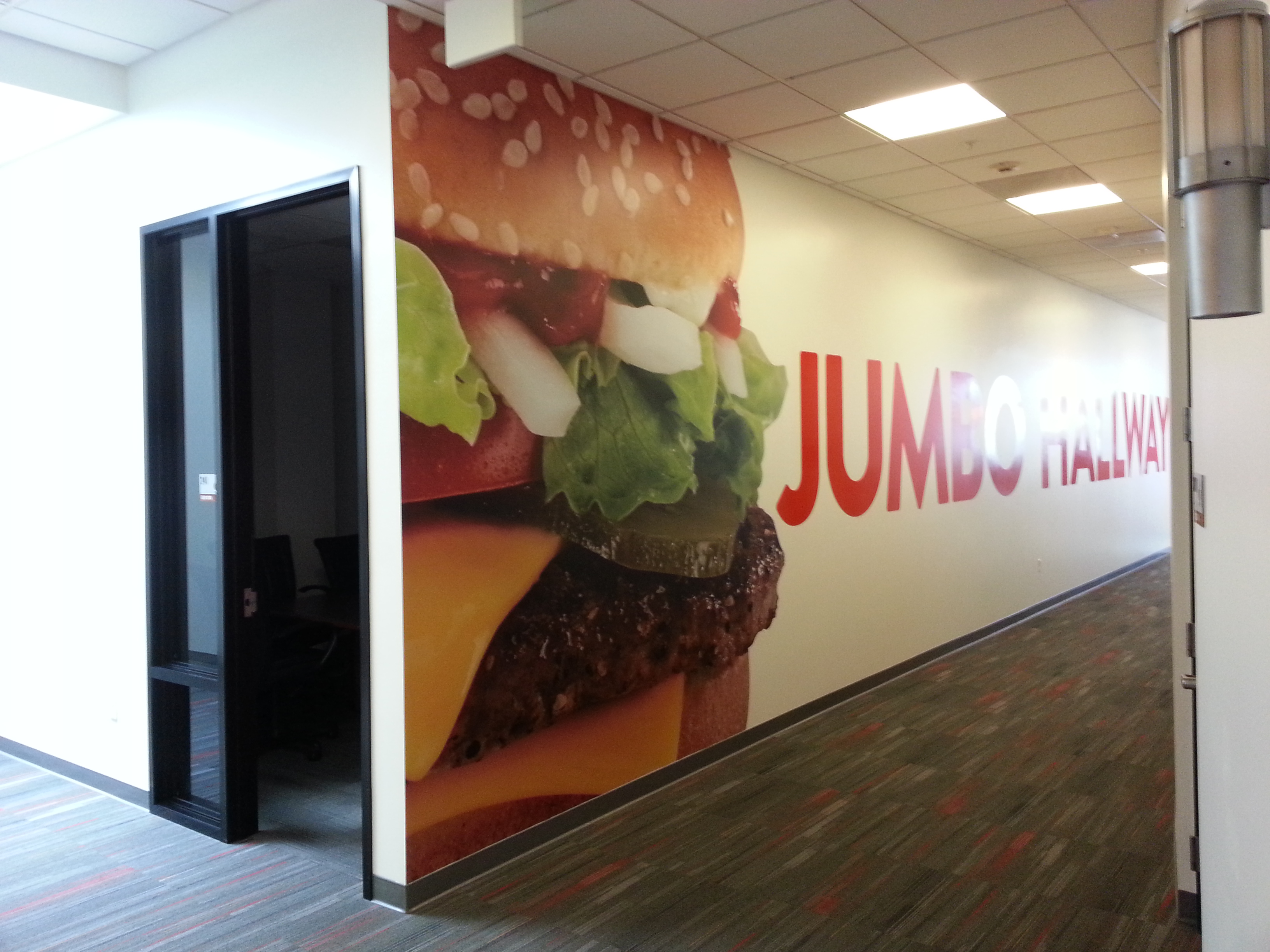 Jack in the Box Headquarters Offset Printing & Large Format Graphics