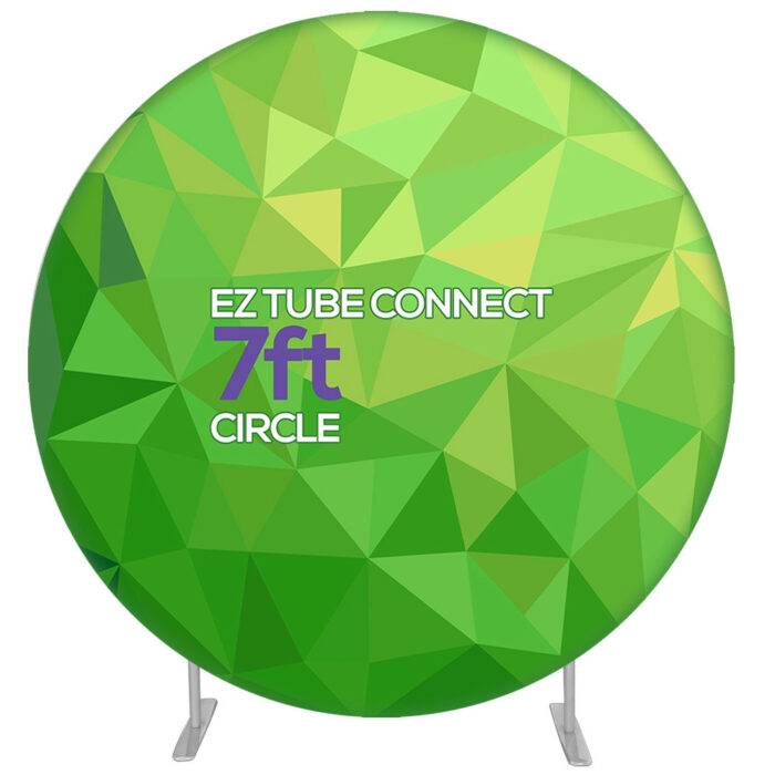 7 ft. EZ Tube® Connect Circle Double-Sided (Graphic Package)